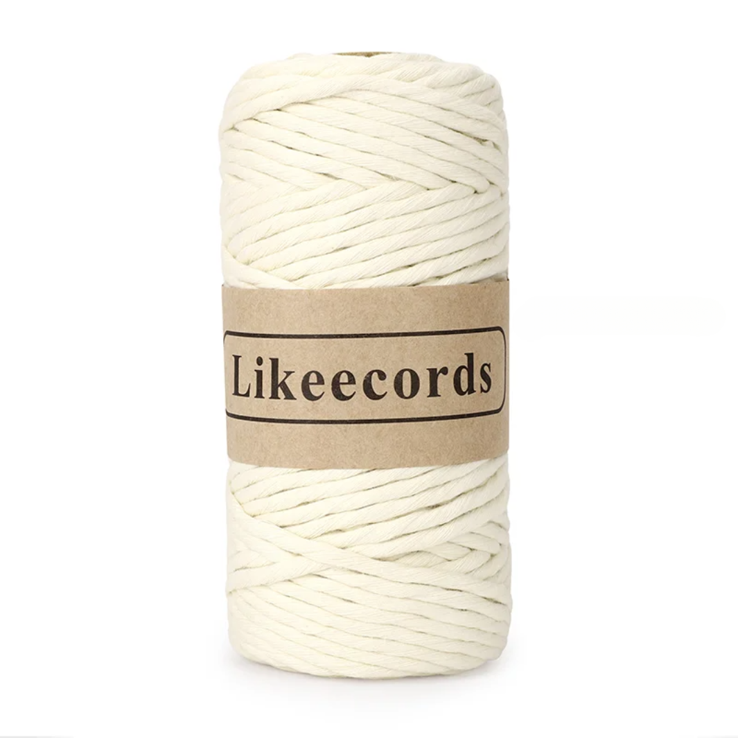 Coton Peigné 4mm Macramé&Co | La décoration bohème de votre intérieur