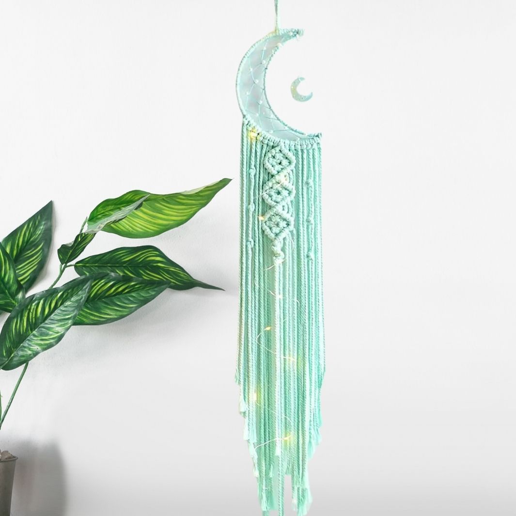 Attrape Reve Déco Murale "Shambala" Macramé&Co | La décoration bohème de votre intérieur