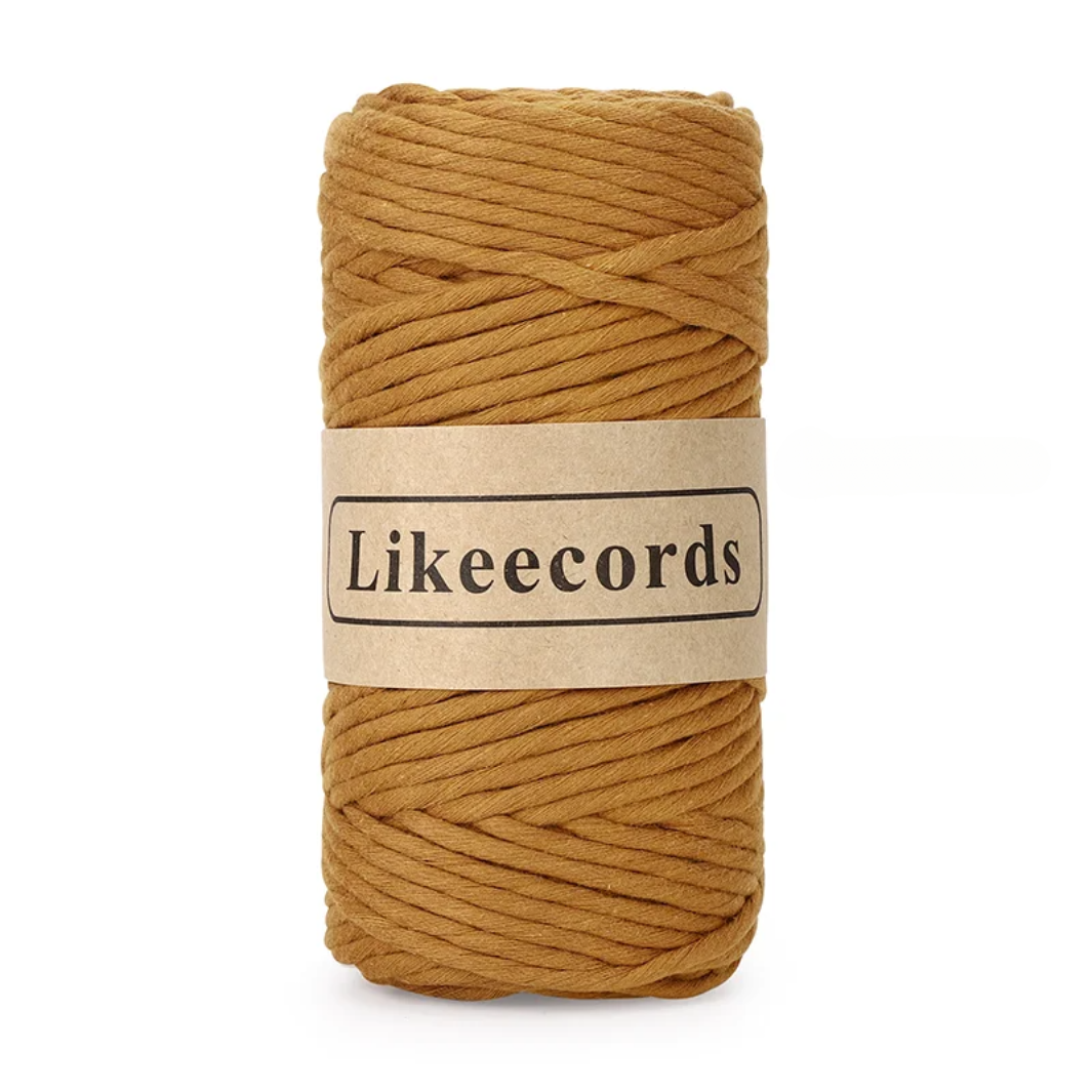 Coton Peigné 4mm Macramé&Co | La décoration bohème de votre intérieur