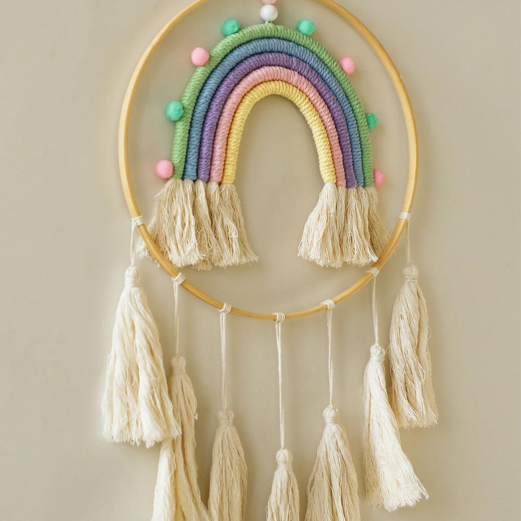 Macramé Arc en Ciel