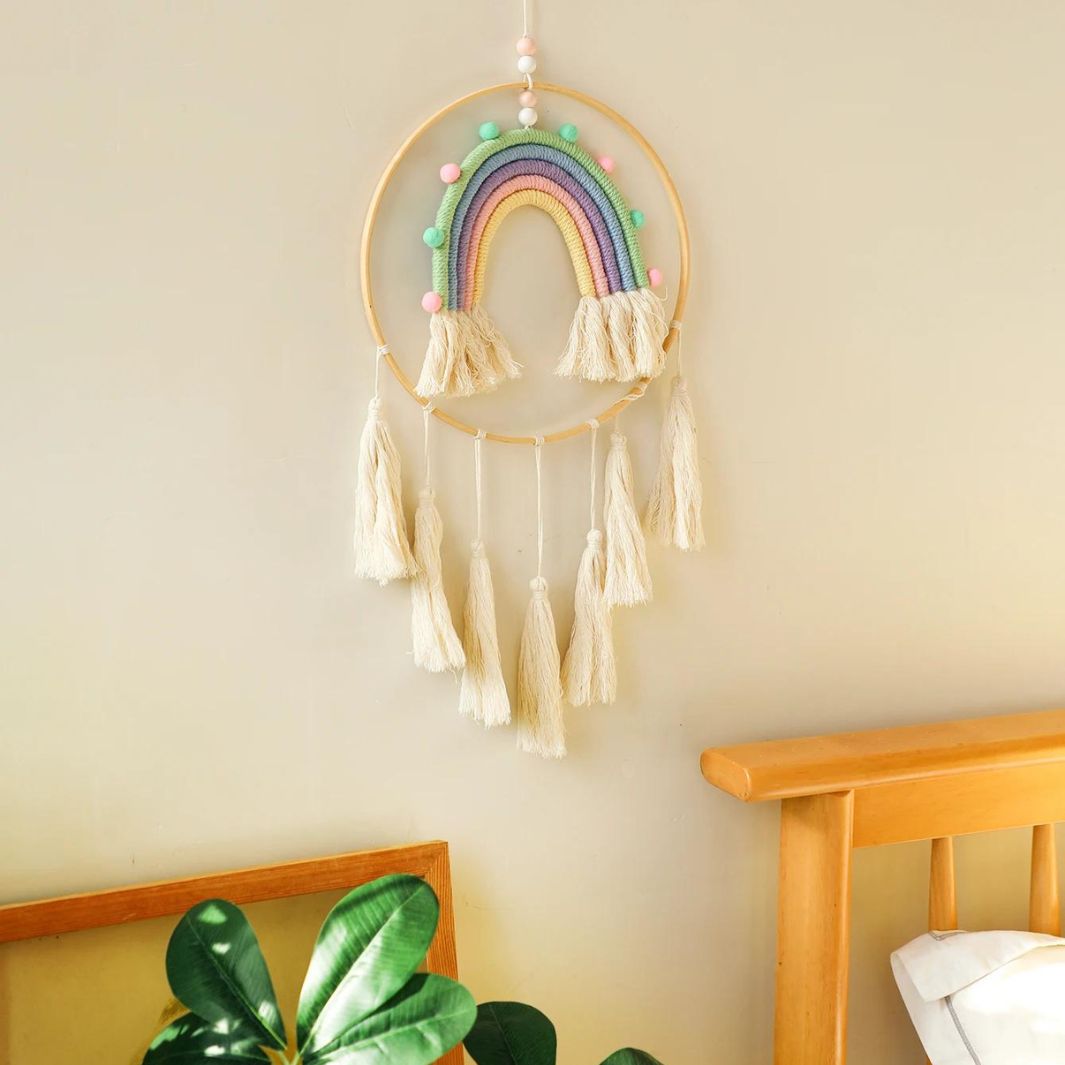 Macramé Arc en Ciel