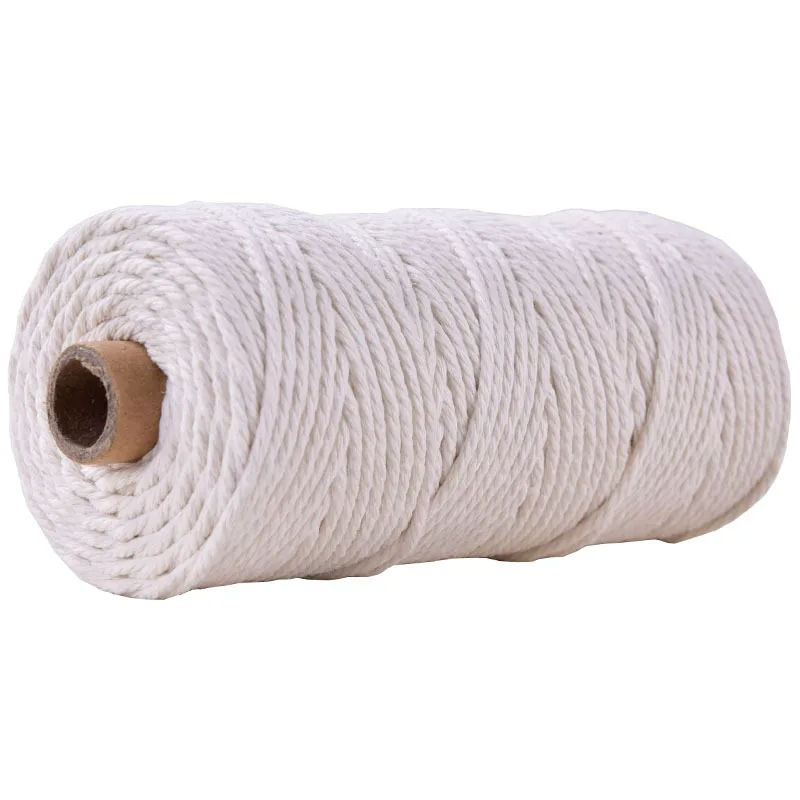 Corde Torsadée 5mm<br>10m Beige Macramé&Co | La décoration bohème de votre intérieur