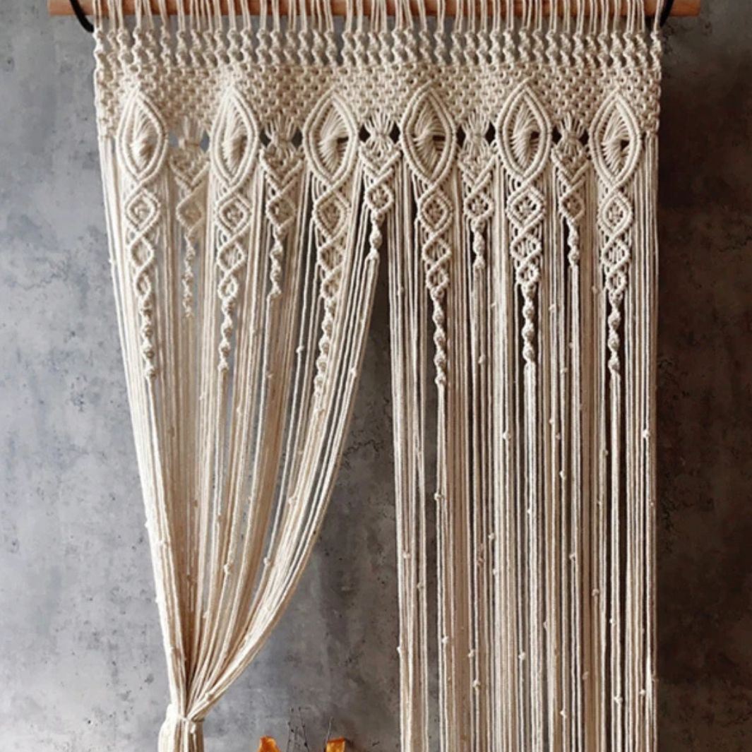 Rideau Macramé "Cordoue" - Largeur 80cm