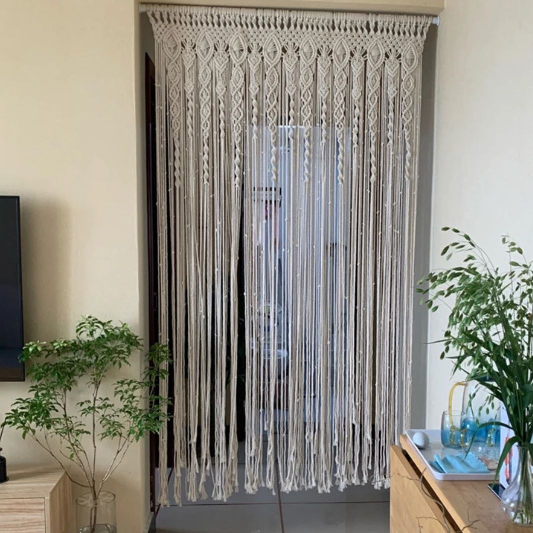 Rideau Macramé "Cordoue" - Largeur 130cm