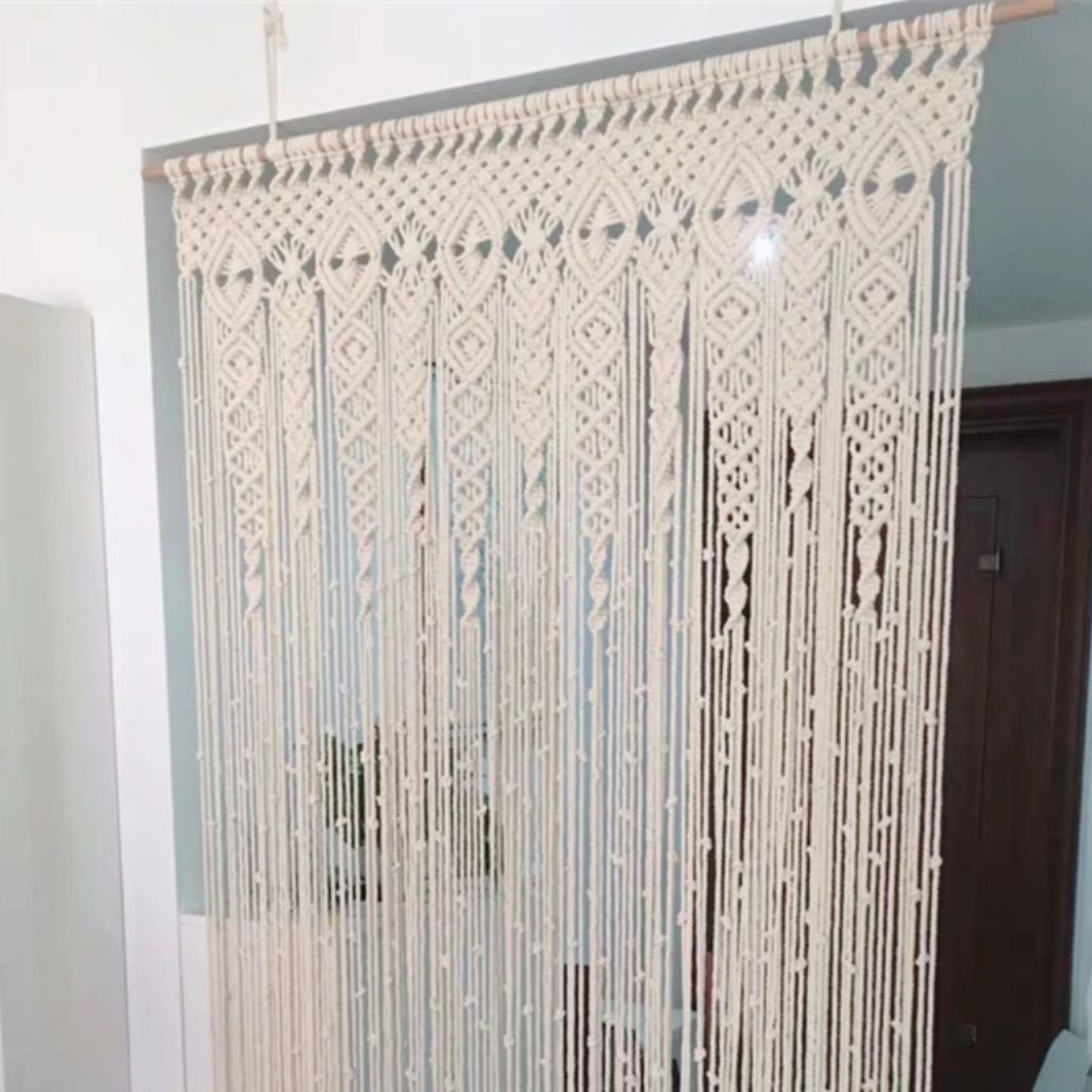 Rideau Macramé "Cordoue" - Largeur 100cm