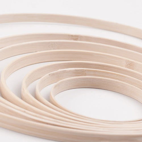 Anneau en bois pour Macramé