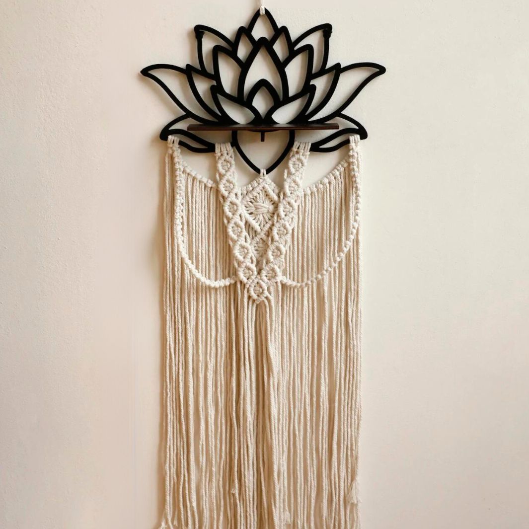 Fleur de Lotus Macramé "Nelumbo"