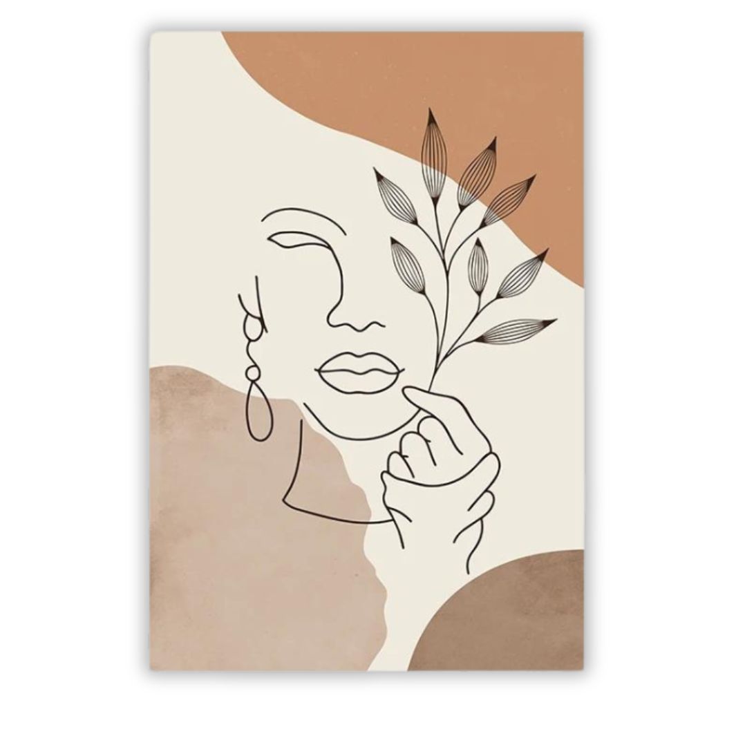 Affiche Murale Salon "Anse Royale" A5 (15x20cm) Macramé&Co | La décoration bohème de votre intérieur