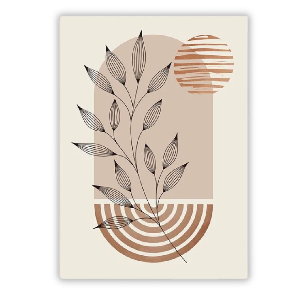 Affiche Murale Tendance "Anse Boileau" A5 (15x20cm) Macramé&Co | La décoration bohème de votre intérieur
