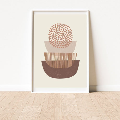 Affiche Murale Vintage "Beau Vallon" Macramé&Co | La décoration bohème de votre intérieur