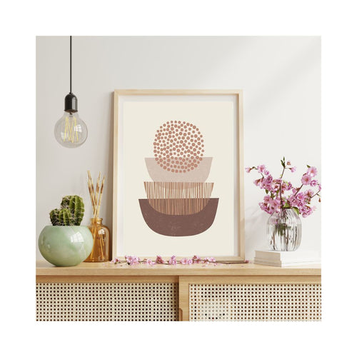 Affiche Murale Vintage "Beau Vallon" Macramé&Co | La décoration bohème de votre intérieur