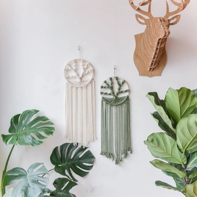 Attrape Reve Arbre de Vie Macramé&Co | La décoration bohème de votre intérieur