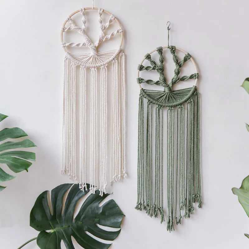 Attrape Reve Arbre de Vie Macramé&Co | La décoration bohème de votre intérieur