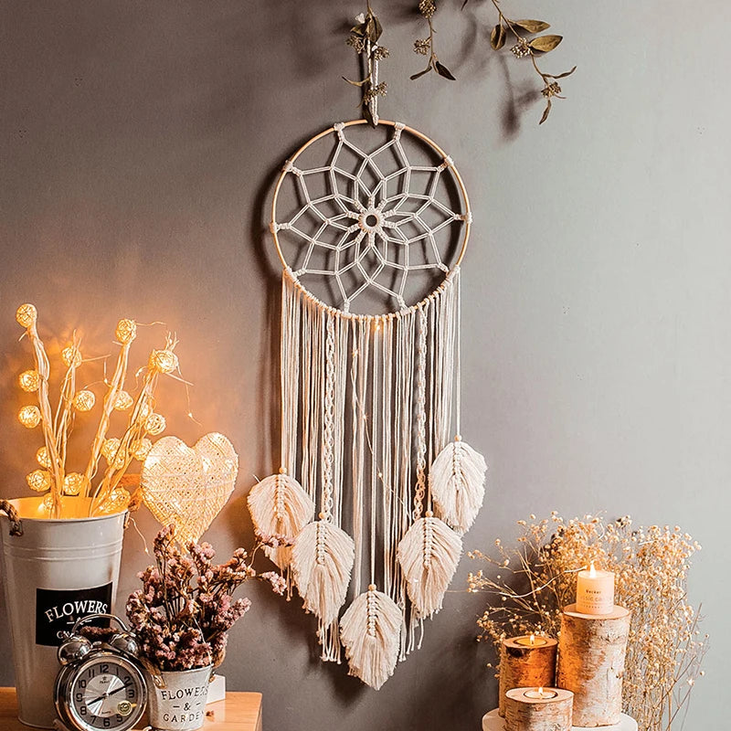 Attrape Reve Macramé Lotus Macramé&Co | La décoration bohème de votre intérieur