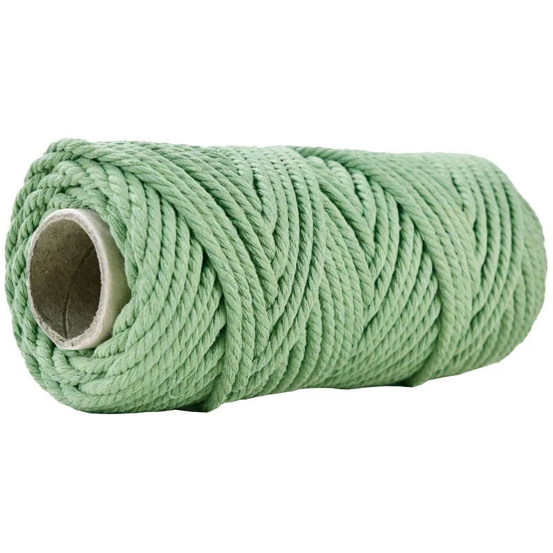 Corde Torsadée 5mm<br>50m Avocat Macramé&Co | La décoration bohème de votre intérieur