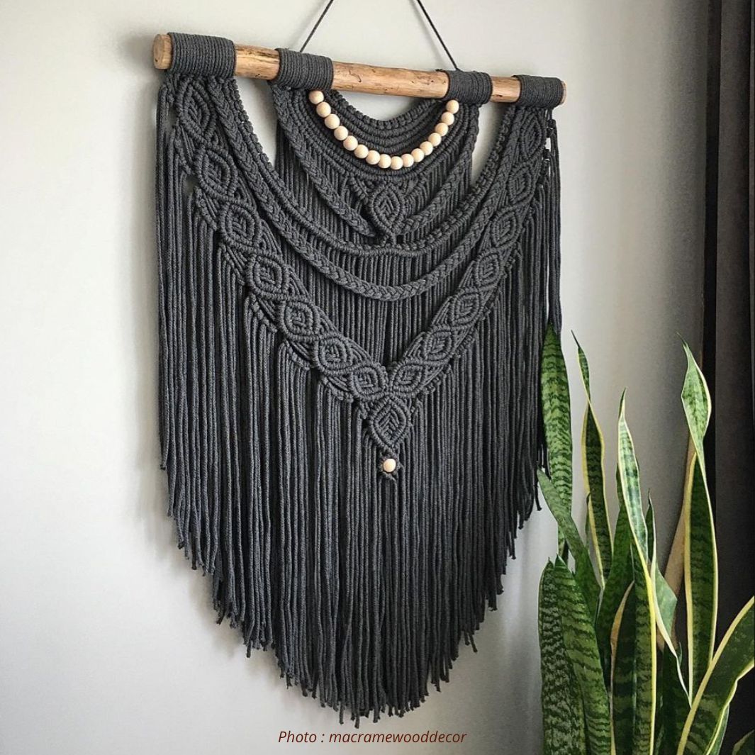 Corde Torsadée 9mm Macramé&Co | La décoration bohème de votre intérieur