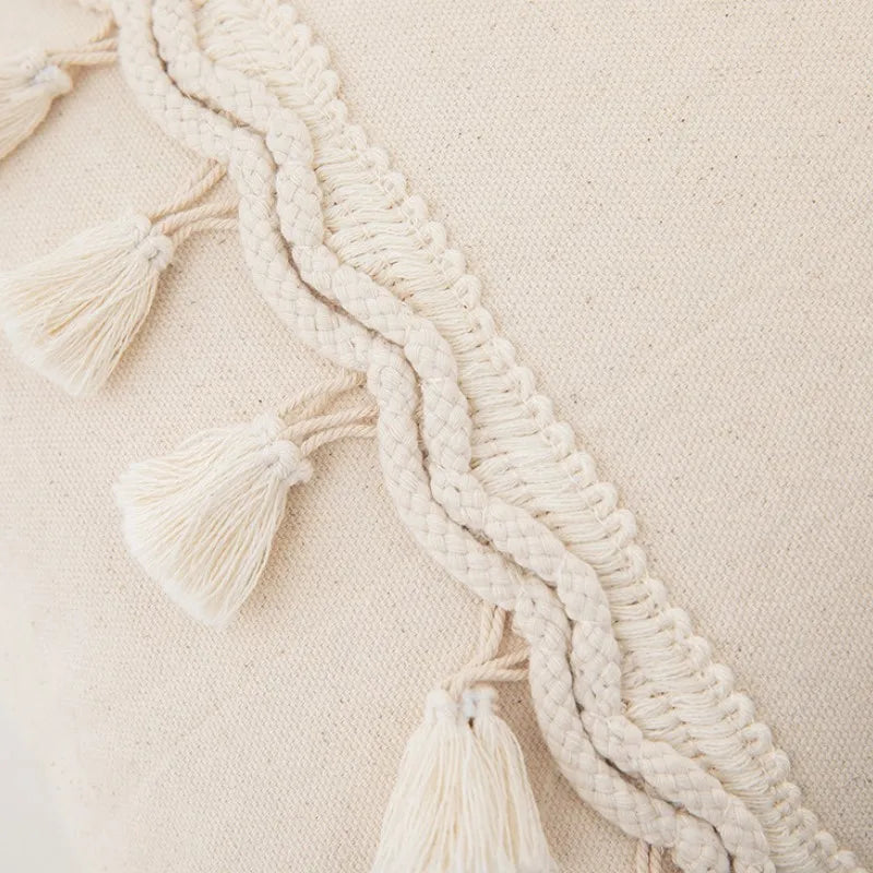 Coussin Boho Chic "Evora" Macramé&Co | La décoration bohème de votre intérieur
