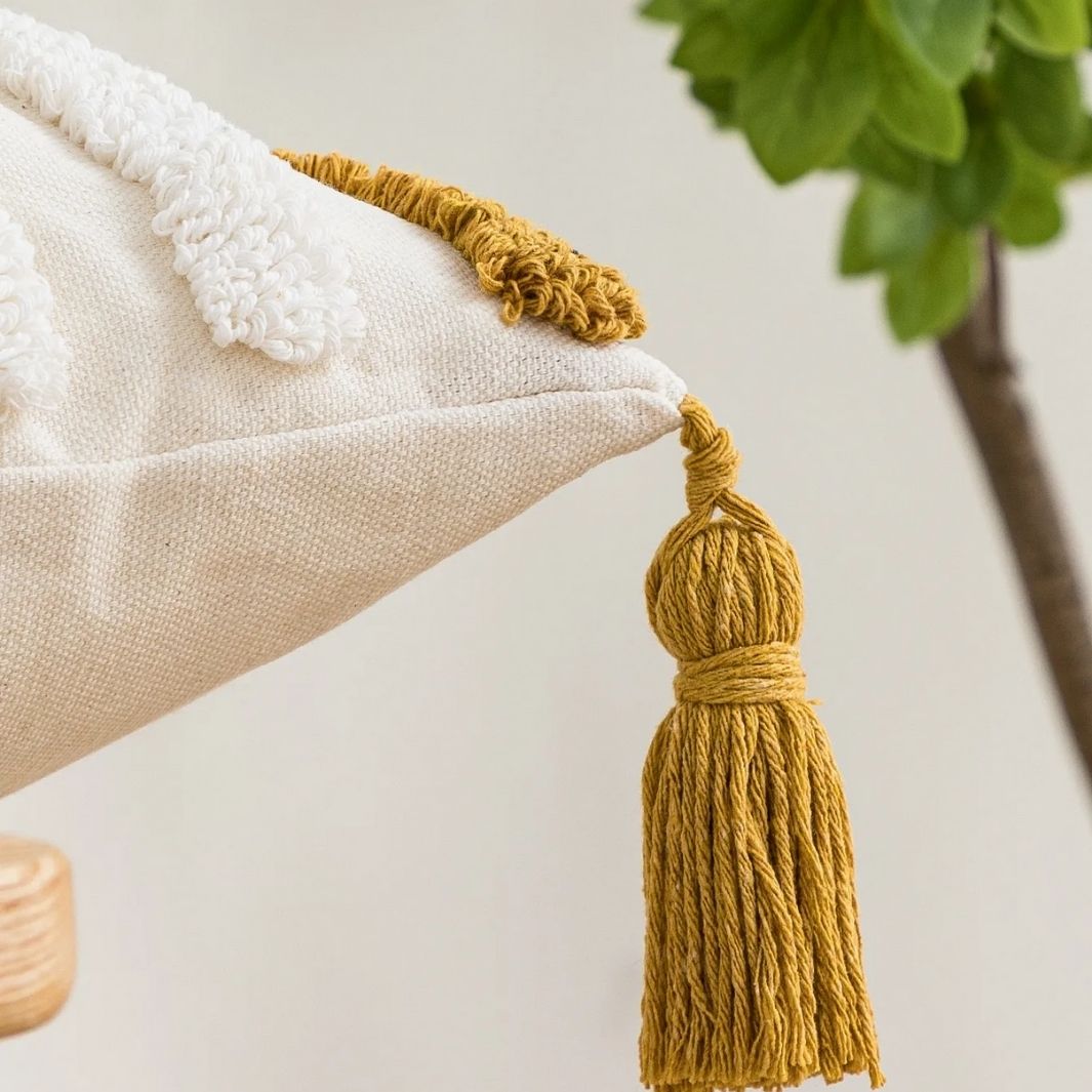 Coussin Lit "Sienna" Macramé&Co | La décoration bohème de votre intérieur