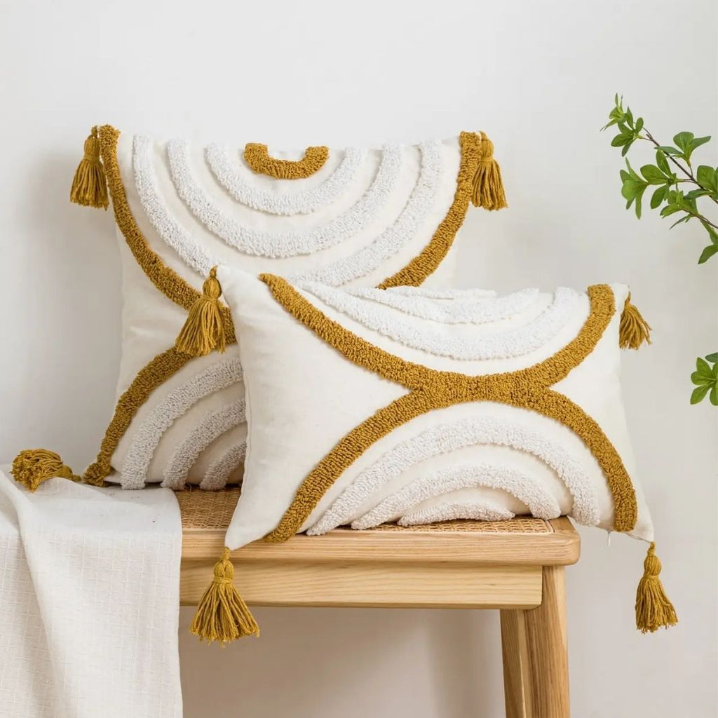 Coussin Lit "Sienna" 30cmx50cm Macramé&Co | La décoration bohème de votre intérieur