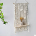 Étagère Murale Bohème Macramé "Goya" Macramé&Co | La décoration bohème de votre intérieur