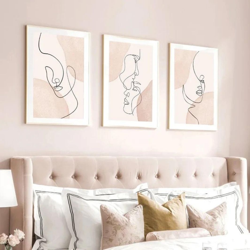 Illustration Graphique "Couple" Macramé&Co | La décoration bohème de votre intérieur