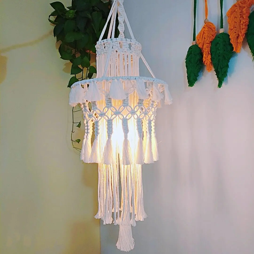 Luminaire Bohème "Arena" Macramé&Co | La décoration bohème de votre intérieur