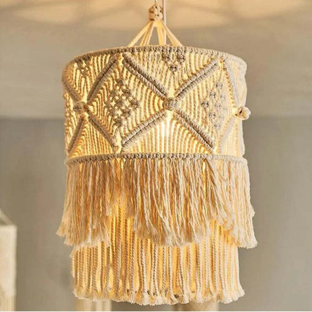 Luminaire Original "Larissa" Macramé&Co | La décoration bohème de votre intérieur