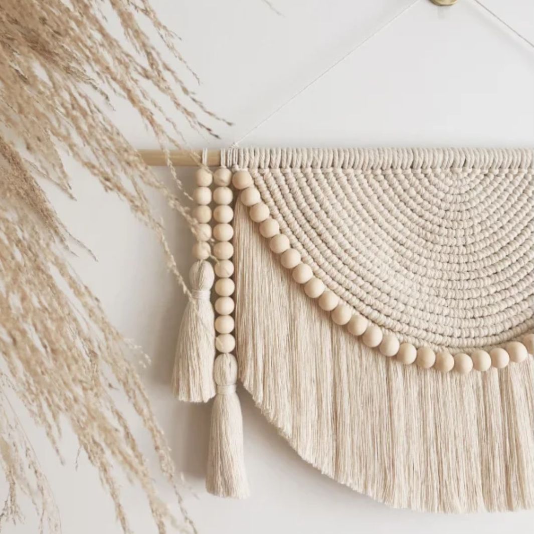 Macramé Mural "India" Macramé&Co | La décoration bohème de votre intérieur
