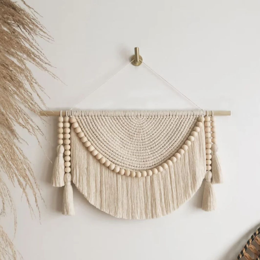 Macramé Mural "India" Macramé&Co | La décoration bohème de votre intérieur