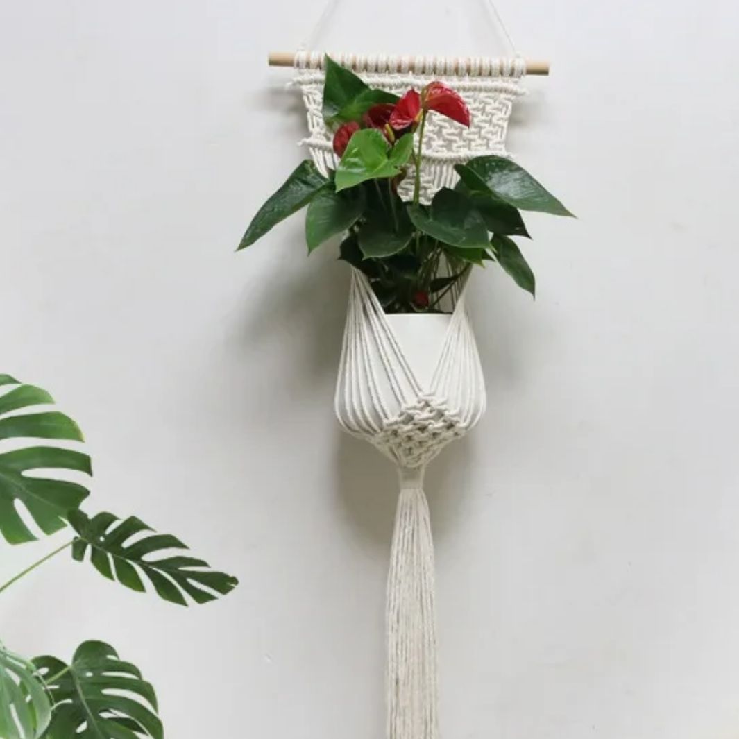 Macramé Suspension pour Plante "Massana" Macramé&Co | La décoration bohème de votre intérieur