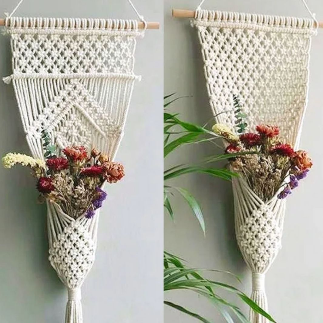 Macramé Suspension pour Plante "Massana" Macramé&Co | La décoration bohème de votre intérieur