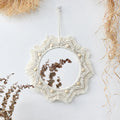 Miroir Rond Macramé Macramé&Co | La décoration bohème de votre intérieur
