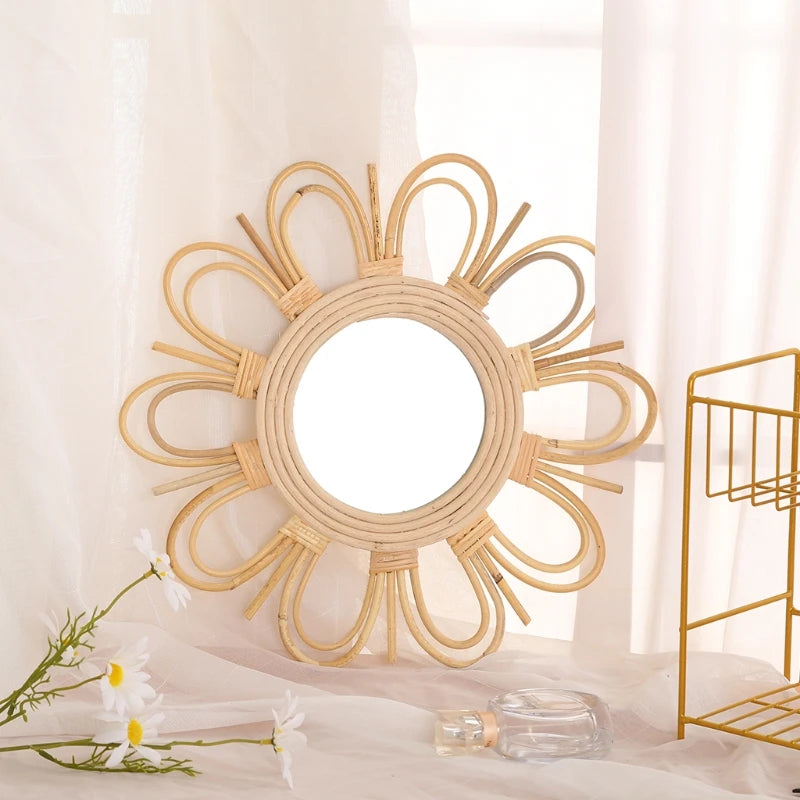 Miroir Rotin Macramé&Co | La décoration bohème de votre intérieur