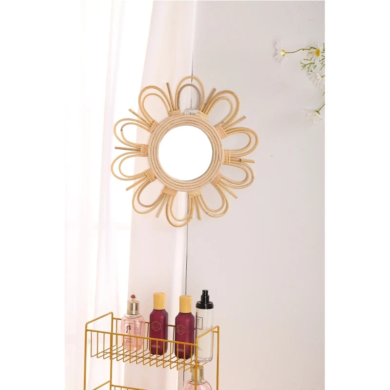 Miroir Rotin Macramé&Co | La décoration bohème de votre intérieur