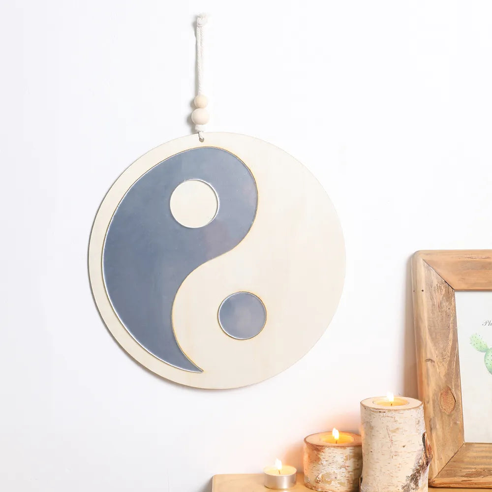 Miroir Yin Yang Macramé&Co | La décoration bohème de votre intérieur