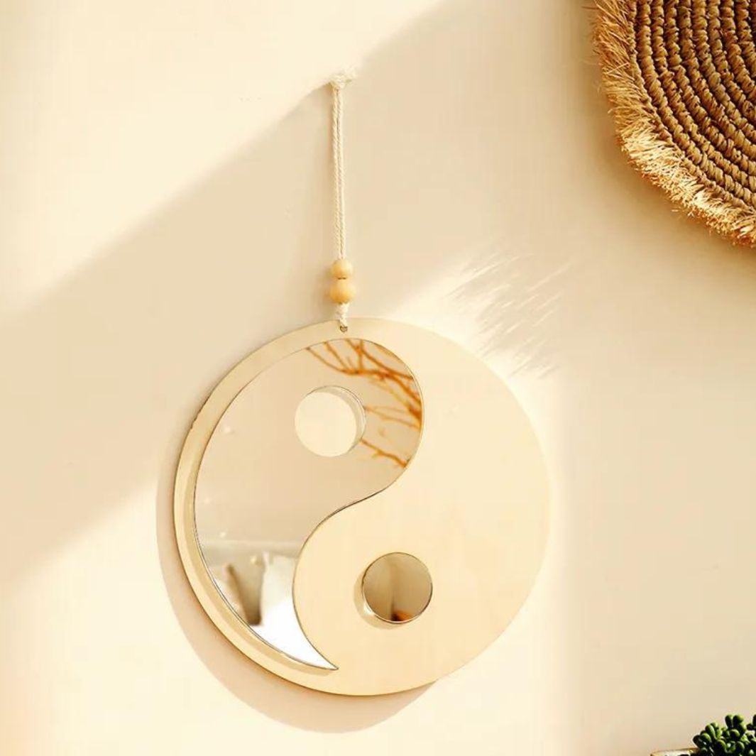 Miroir Yin Yang Macramé&Co | La décoration bohème de votre intérieur