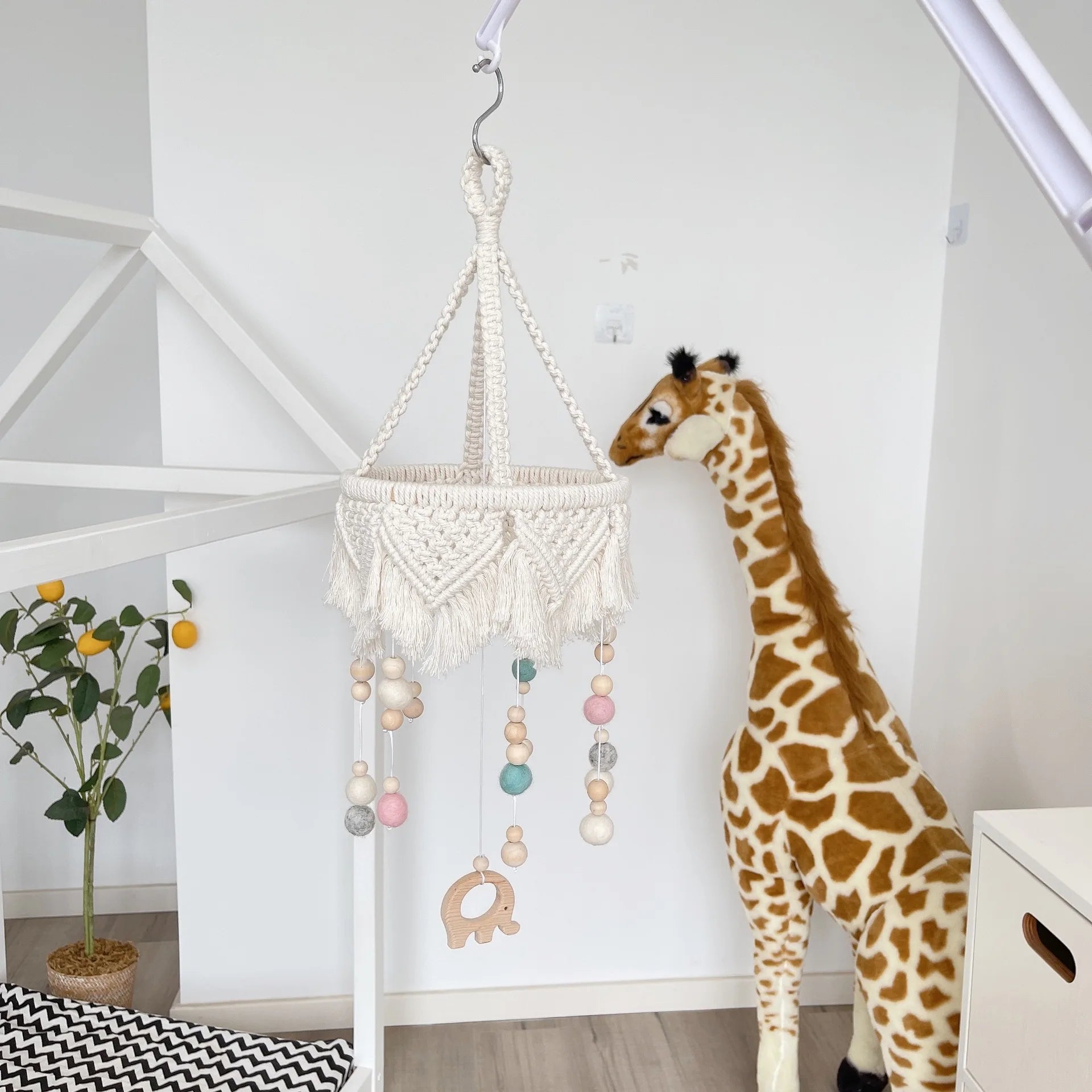 Mobile Suspendu Macramé Macramé&Co | La décoration bohème de votre intérieur