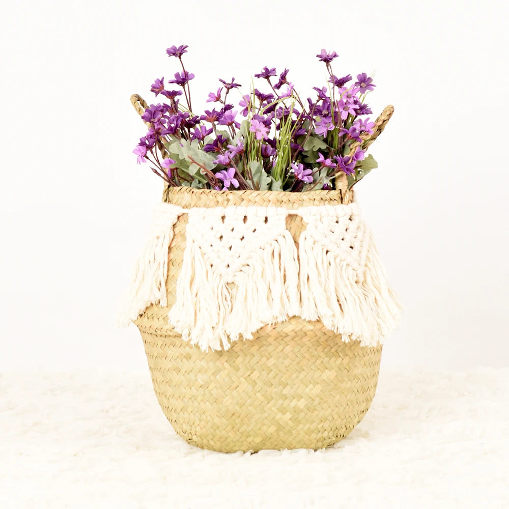 Panier Boule "Florida" Macramé&Co | La décoration bohème de votre intérieur
