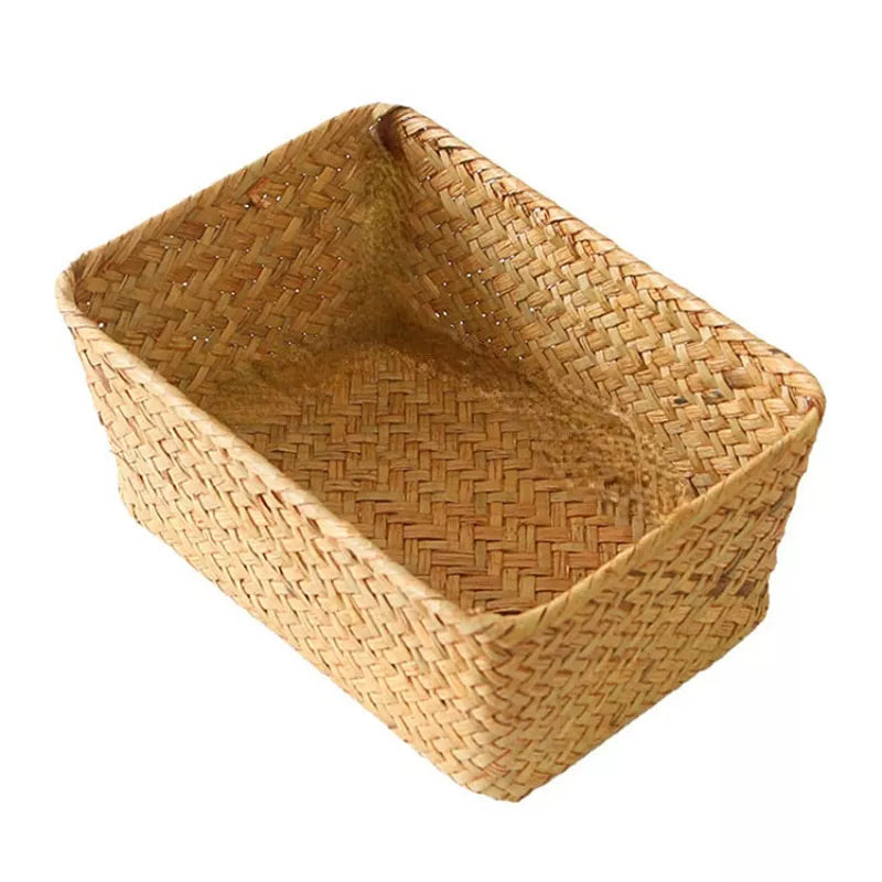 Panier de Rangement Rectangulaire "León" Macramé&Co | La décoration bohème de votre intérieur