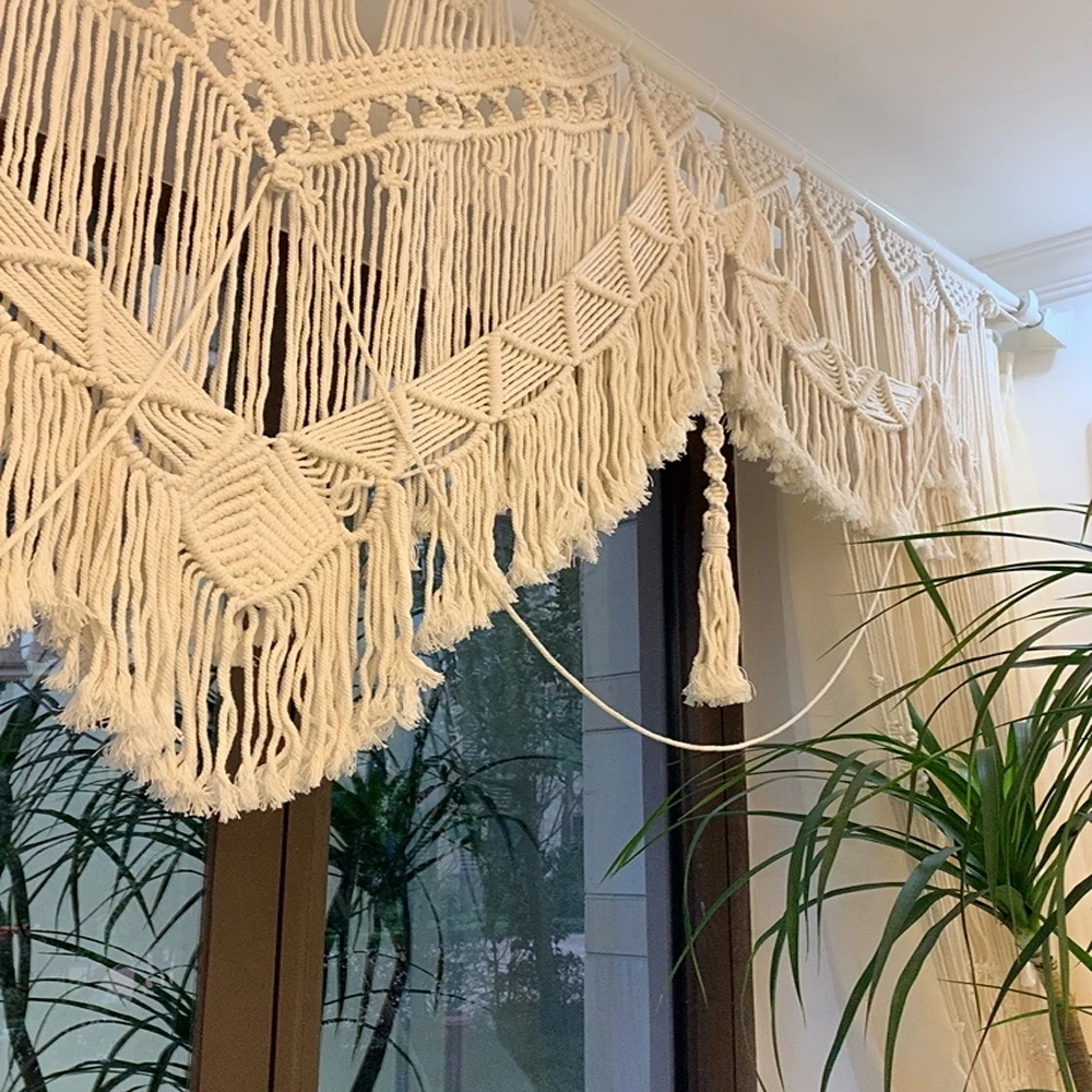 Rideau Macramé Mariage "Alliance" Macramé&Co | La décoration bohème de votre intérieur