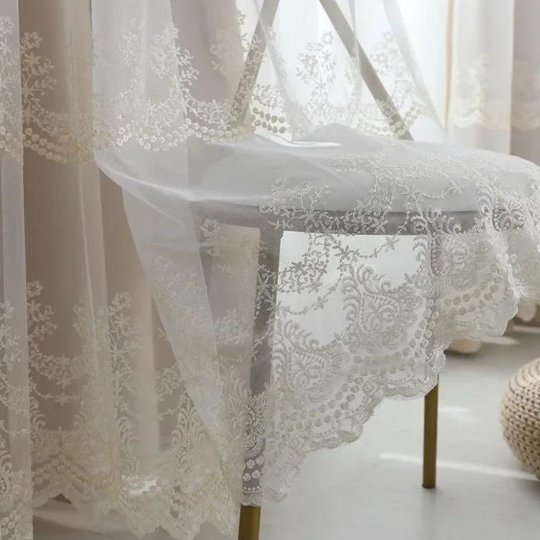 Rideau Voilage "Hastings" Macramé&Co | La décoration bohème de votre intérieur