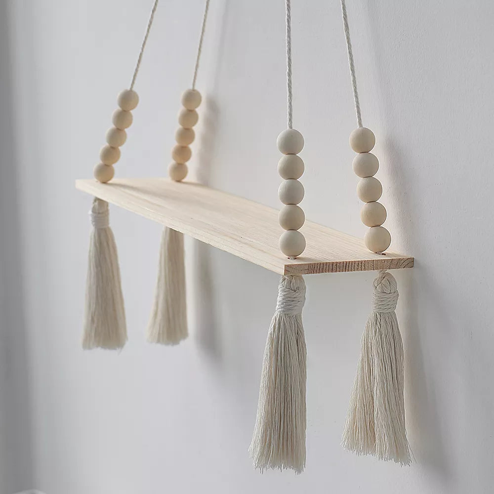 Support Mural Bois "Samba" Macramé&Co | La décoration bohème de votre intérieur