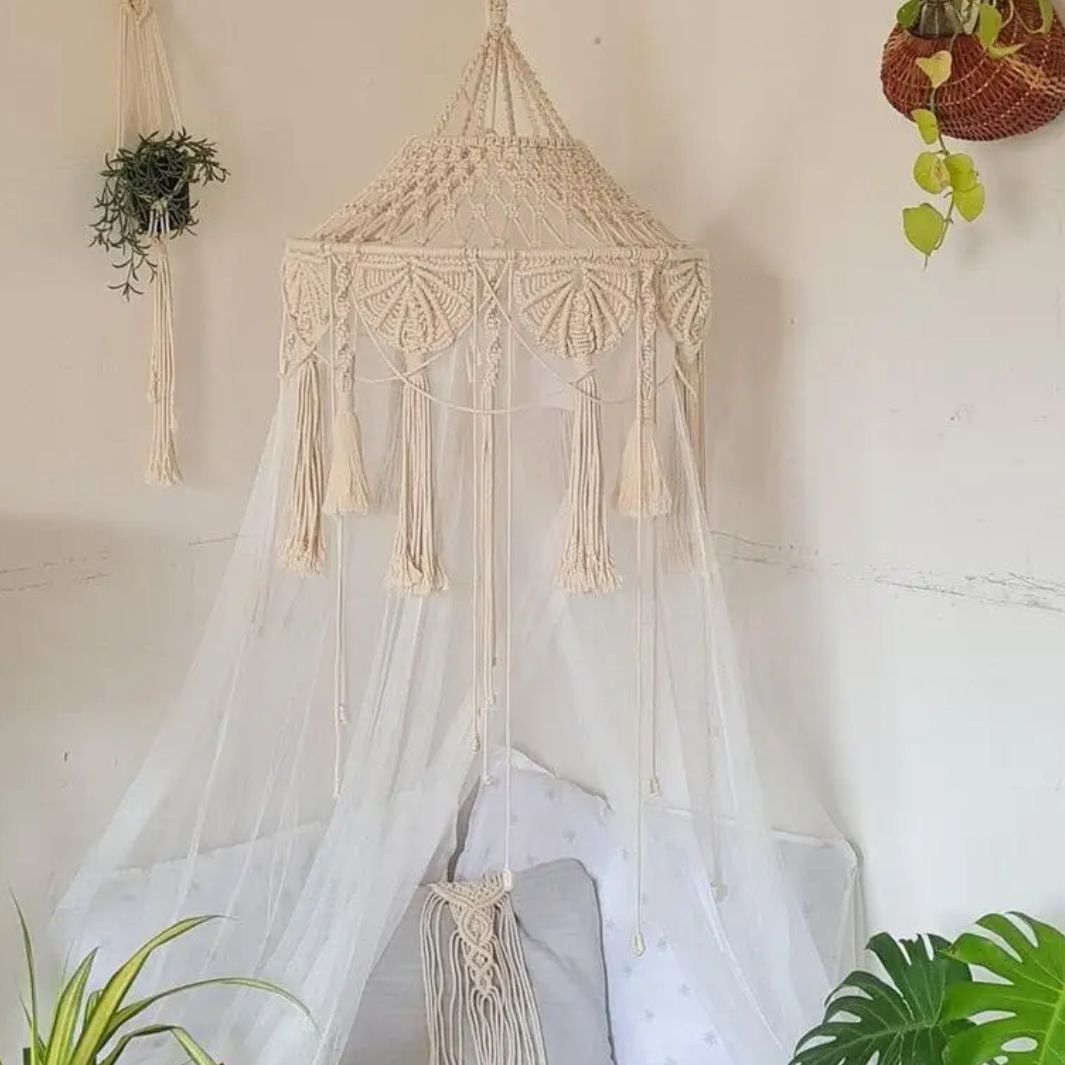 Suspension Bohème "Elena" Macramé&Co | La décoration bohème de votre intérieur