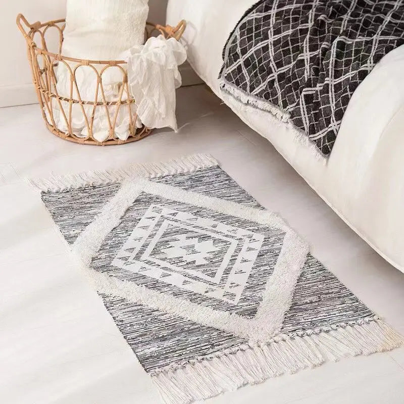 Tapis Bohème Chic "Cartagène" Macramé&Co | La décoration bohème de votre intérieur