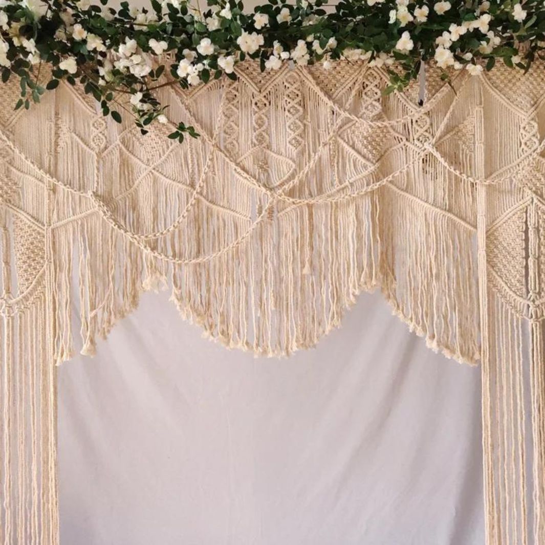 Tenture Murale Mariage "Amore" Macramé&Co | La décoration bohème de votre intérieur