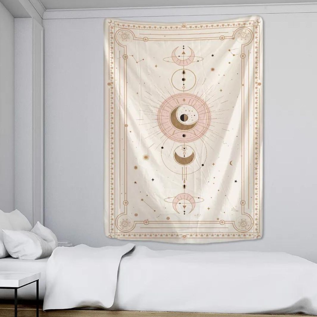 Tenture Murale Moderne "Moon" Macramé&Co | La décoration bohème de votre intérieur