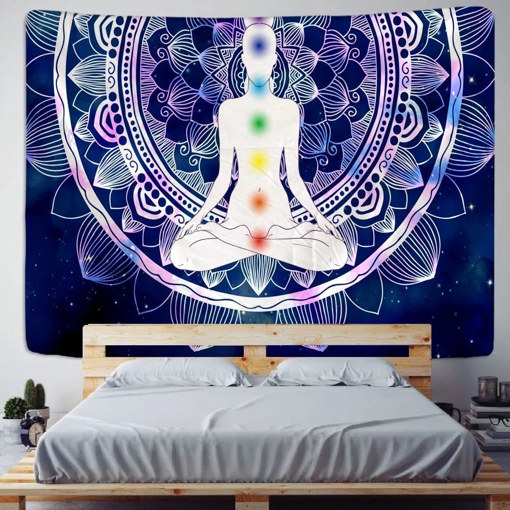 Tenture Murale Zen "Sérénité" Macramé&Co | La décoration bohème de votre intérieur